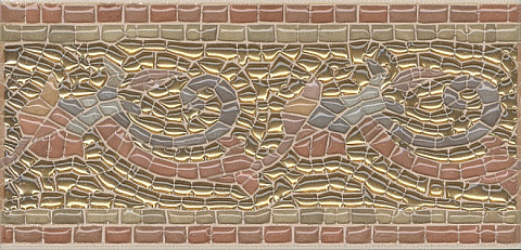 Бордюр ВИЧЕНЦА золото HGD\B100\17000 (Kerama Marazzi)