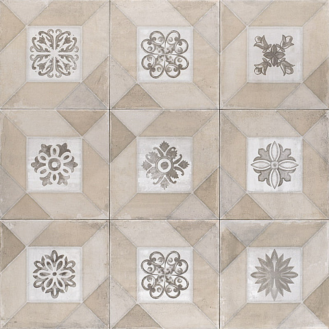 Керамический гранит Elegance Deco Cream PT03966 200x200 (Mainzu Ceramica)