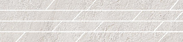 Бордюр ГРЕНЕЛЬ серый светлый мозаичный SG144\003T (Kerama Marazzi)