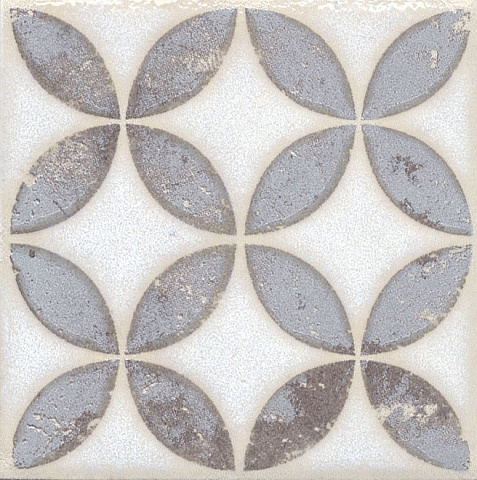Вставка напольная АМАЛЬФИ орнамент коричневый STG\A401\1266 (KERAMA MARAZZI)