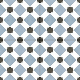 Керамический гранит CHIC Howard Blue 452x452 (NiceKer)
