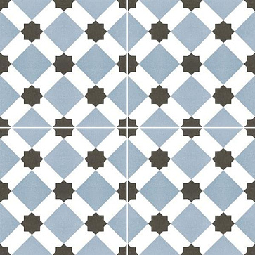 Керамический гранит CHIC Howard Blue 452x452 (NiceKer)