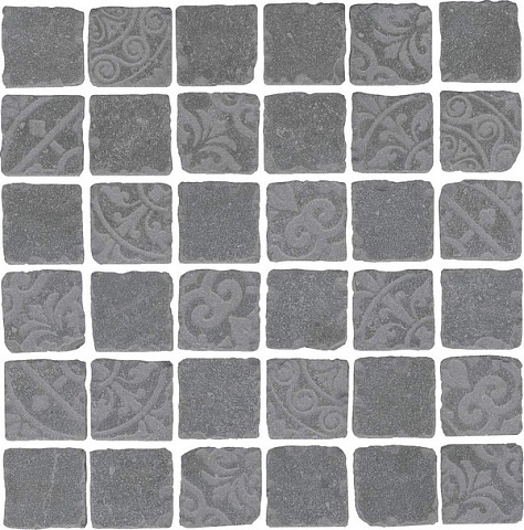 Декор напольный Про Фьюче серый темный мозаичный SBM007\DD640520 (KERAMA MARAZZI)