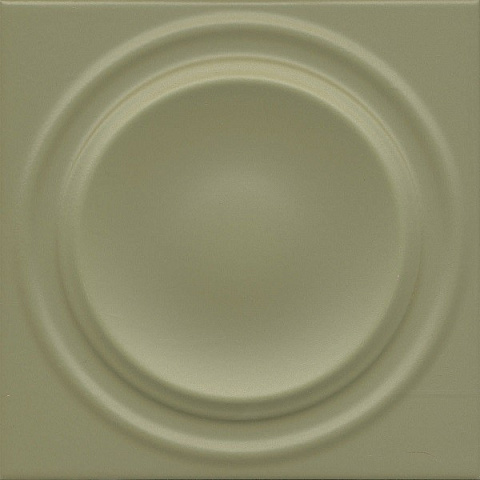 Декор настенный АКВА АЛЬТА 2 зелёный матовый структура OBE005 200х200 (KERAMA MARAZZI)