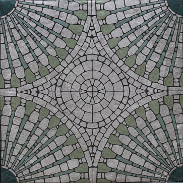 Керамический гранит CARINO Menta Mosaico PT03811 200x200 (Mainzu Ceramica)