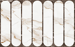 Плитка настенная КАПЕЛЛА белый низ 03 250х400 (Gracia Ceramica)