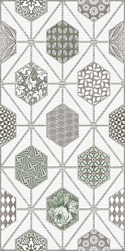 Декор Devore light geometry (AZORI)