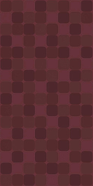 Декор Mono Quadra wine 30х60 (Creto)