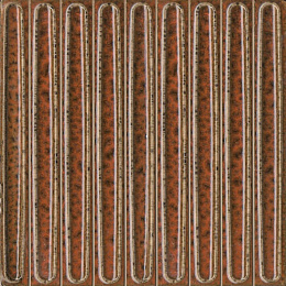Декор чипсет Далия оранжевый глянцевый KMD2SOB007BN 200x200 (Kerama Marazzi)