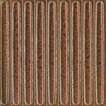 Декор чипсет Далия оранжевый глянцевый KMD2SOB007BN 200x200 (Kerama Marazzi)