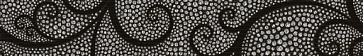 Бордюр CAPRI PEARL Frieze Black (Beryoza Ceramica)