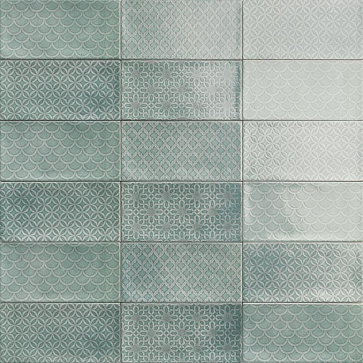 Плитка настенная CAMDEN Decor Emerald PT03068 100x200 (Mainzu Ceramica)