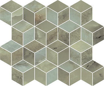 Декор Джардини зеленый мозаичный T017\14025 (Kerama Marazzi)