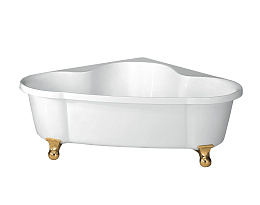 Ванна акриловая угловая BB07-ORO (BelBagno)