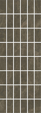 Декор Лирия коричневый мозаичный MM15139 (Kerama Marazzi)