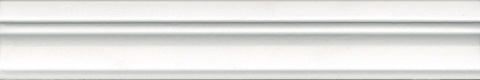 Бордюр Багет Магнолия белый матовый обрезной 300х50 BLC025R (KERAMA MARAZZI)