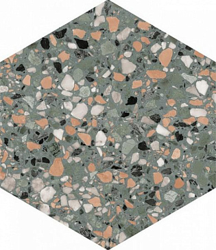 Керамический гранит TERRAZZO Teal 123384 320x368 (DNA Tiles)