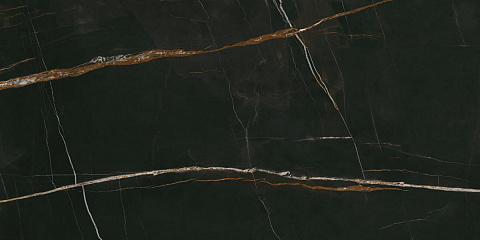 Керамический гранит Lusso Nero / Люссо Неро лаппатированный ID9093b021LLR 600x1200 (IDALGO)
