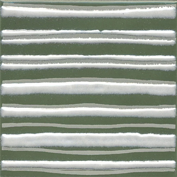 Декор Бахия 3 зелёный глянцевый KMD3STA023GN 98x98 (KERAMA MARAZZI)