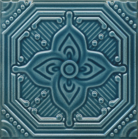 Декор Салинас синий SSA002 (Kerama Marazzi)