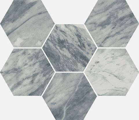 Декор CHARME EXTRA Atlantic Mosaico Hexagon (Italon)