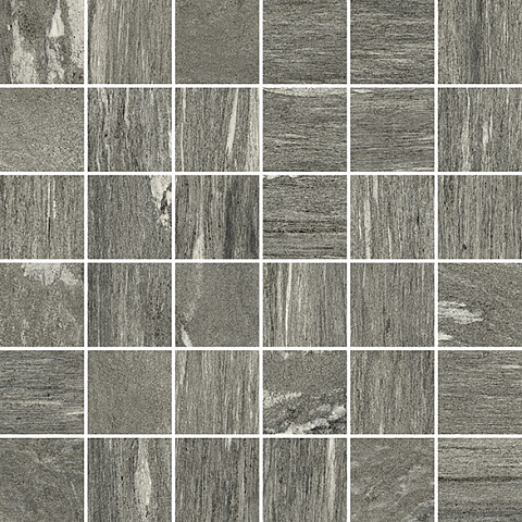 Мозаика Skyfall grigio Mosaico 30x30 Cer Rett (ITALON)