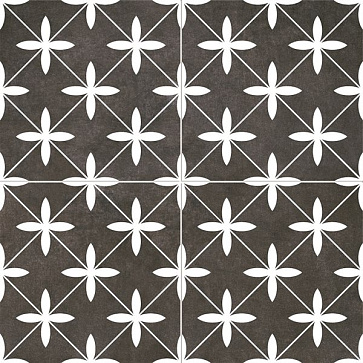 Плитка напольная CHIC POOLE Black (Dual Gres)