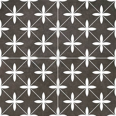 Плитка напольная CHIC POOLE Black (Dual Gres)