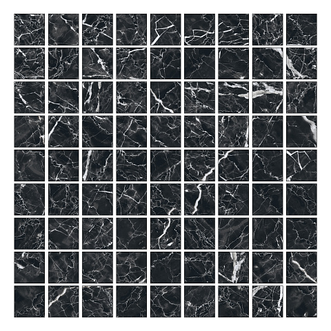 Мозаика BLACK&WHITE Black K-61/LR/m01 (Kerranova)
