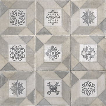 Керамический гранит Elegance Deco Grey PT03969 200x200 (Mainzu Ceramica)