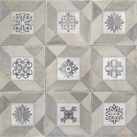 Керамический гранит Elegance Deco Grey PT03969 200x200 (Mainzu Ceramica)
