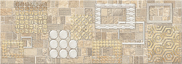 Декор Commesso Beige Geometria золото (Eletto Ceramica)