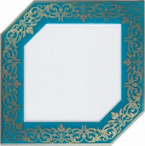 Декор КЛЕМАНСО бирюзовый HGD\C250\18000 (Kerama Marazzi)