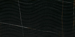 Керамический гранит EXPERIENCE MARBLE Sahara Noir Lux Onda MB04BAOP (Impronta Ceramiche)