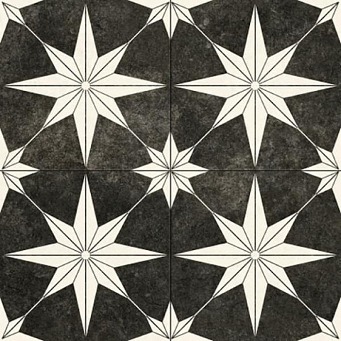 Керамический гранит STAR Antic Black 450x450 (Navarti)