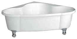 Ванна акриловая угловая BB07-CRM (BelBagno)