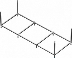 Монтажный комплект для ванны Uno 170х75 ZRU9302875 (Roca)
