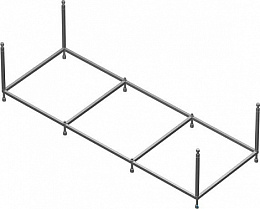 Монтажный комплект для ванны Uno 170х75 ZRU9302875 (Roca)