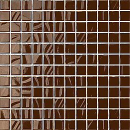 Мозаика в листах ТЕМАРИ темно-коричневый 20046 (KERAMA MARAZZI)