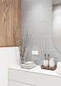 Плитка настенная PICKET GRIGIO 75x300 (Smile Tile)
