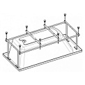 Монтажный комплект для ванны EASY 170x75 ZRU9302900 (ROCA)