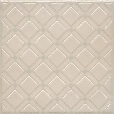 Декор Бахия 1 бежевый светлый глянцевый KMD3STA013GN 98x98 (KERAMA MARAZZI)