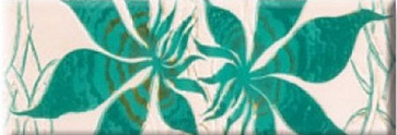 Бордюр MAGIC FANTASY Frieze Green 8,0х25 (Beryoza Ceramica)