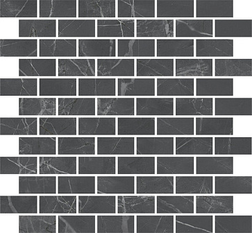 Декор Буонарроти серый темный мозаичный MM13106 (Kerama Marazzi)