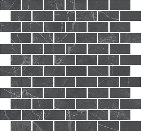 Декор Буонарроти серый темный мозаичный MM13106 (Kerama Marazzi)