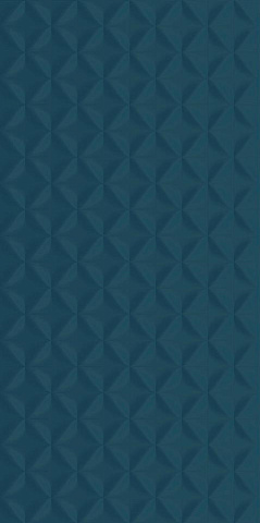 Плитка настенная Pastel Waffle blue 30х60 (Creto)