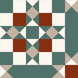 Керамический гранит Victorian Windsor green 452x452 (NiceKer)
