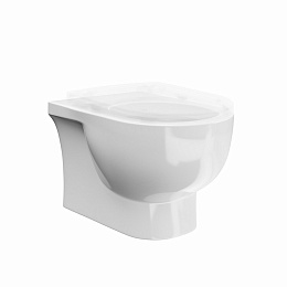 Унитаз подвесной Buongiorno Pro / Бонджорно Про белый глянцевый BG.Pro.wc.02 (Kerama Marazzi)