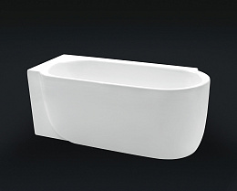 Ванна акриловая ассиметричная BB11-1700-R (BelBagno)