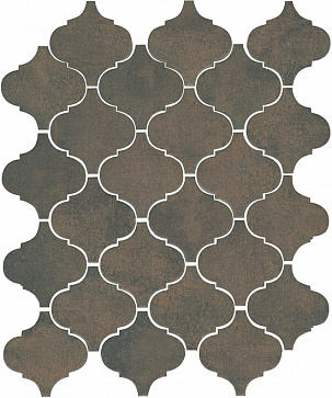 Плитка настенная Арабески котто коричневый 65004 (Kerama Marazzi)